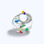 Kabel zbiorczy do 5 odprowadzeń EKG Spacelabs 17Pin IEC Klamra