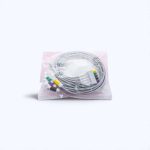 Kabel 5 odprowadzeń EKG klamra IEC GE Healthcare (63)