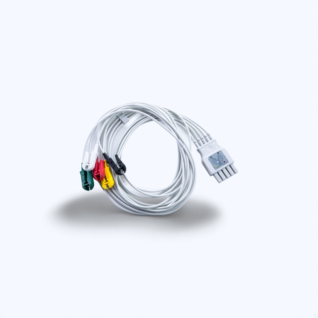 66df3594-35da-4df0-9ad2-6101d329adb9 Kabel EKG Drager Przewód 5-odprowadzeniowy MP03413 Nowy - obrazek 1