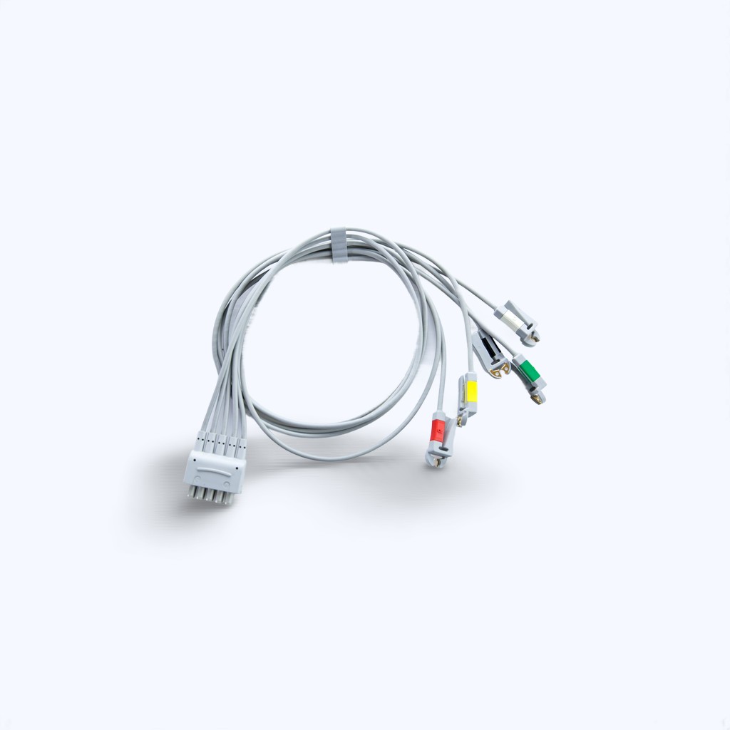 74d0a806-2593-47ed-a28d-ea85397f363c Kabel EKG Przewód 5-odprowadzeń Klamra - obrazek 1
