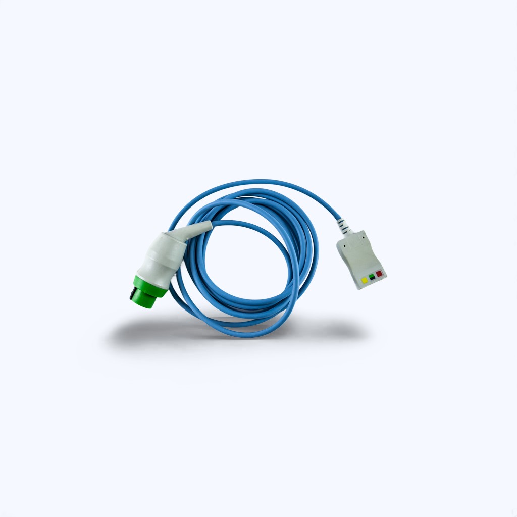 729ac19b-b817-44c1-83b8-bc05c687208c Kabel Zbiorczy EKG do 3 Odprowadzeń - obrazek 1