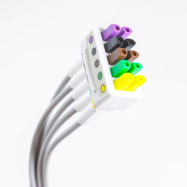 Kabel 5 odprowadzeń EKG klamra GE Marquette Multilink - Arestomed