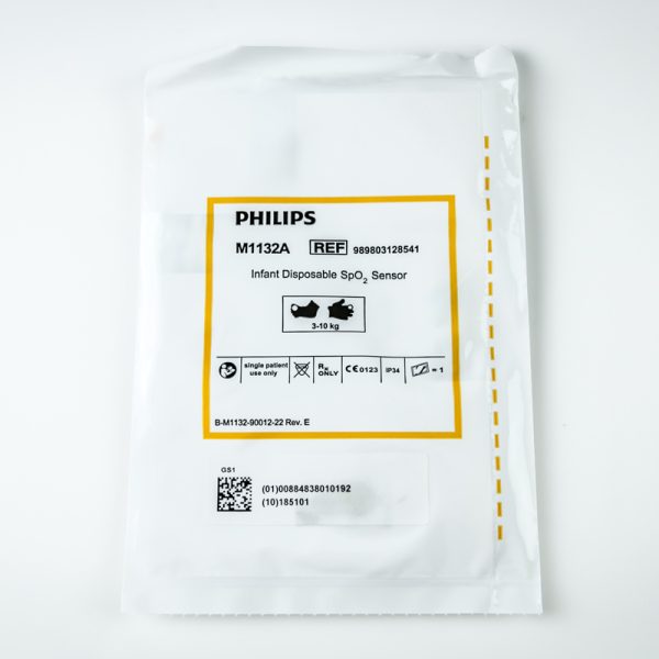 Czujnik saturacji SpO2 Philips M1132A na palec