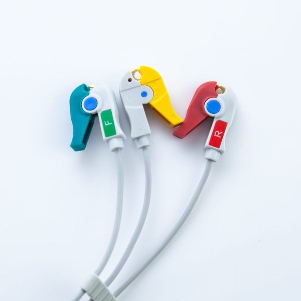 Kabel EKG do Nihon Kohden Przewód 3-odprowadzeniowy Nowy