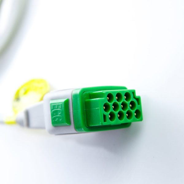 Kabel połączeniowy EKG do GE Przewód 3-odprowadzeniowy Nowy