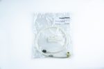 Wassenburg 08414103 Przewód połączeniowy biały Luer Lock + CPC męski 3,2 × 1,6 mm