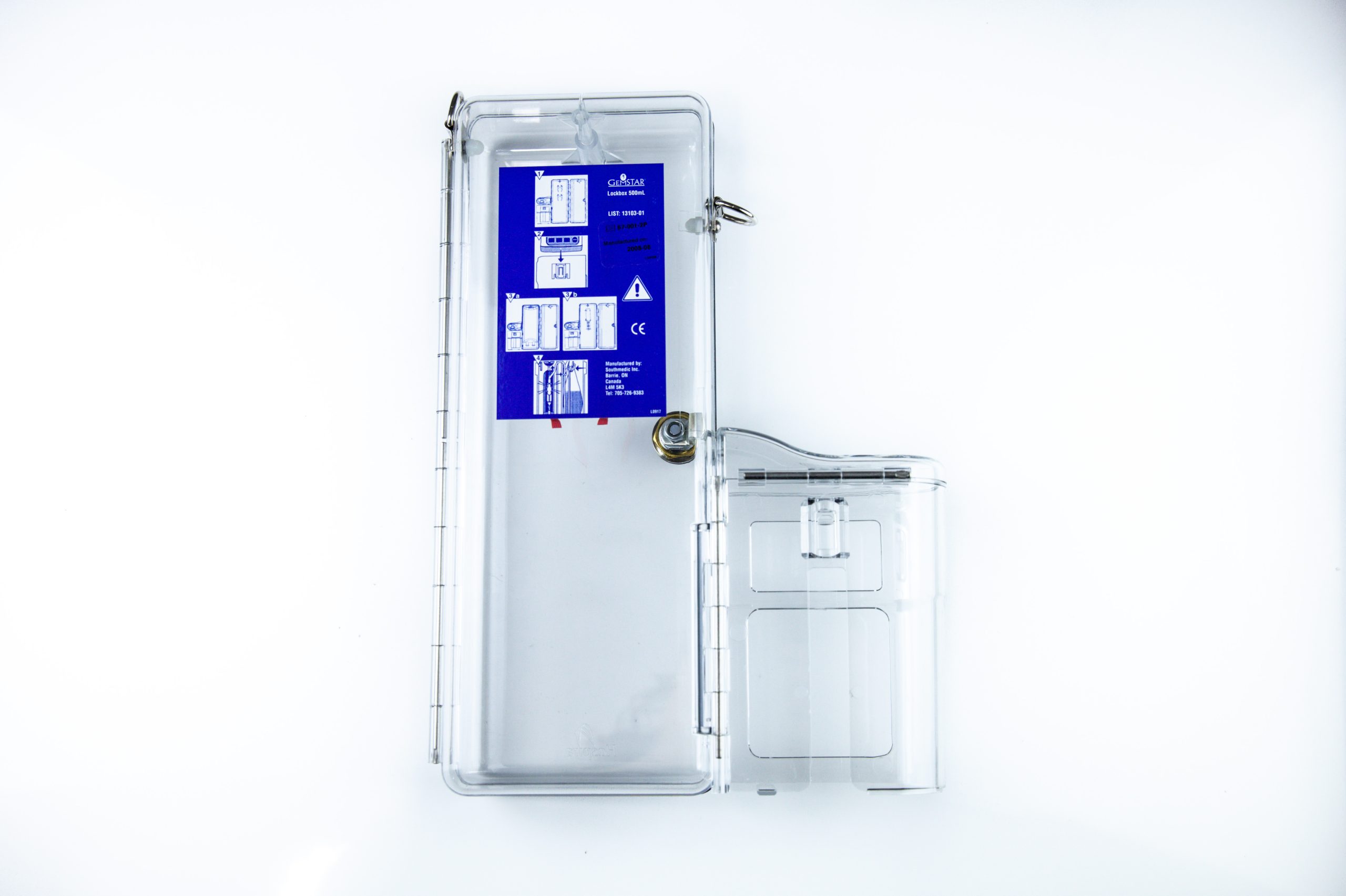 260302-9 Gemstar Hospira Lockbox 500 ml Skrzynka Box - obrazek 1