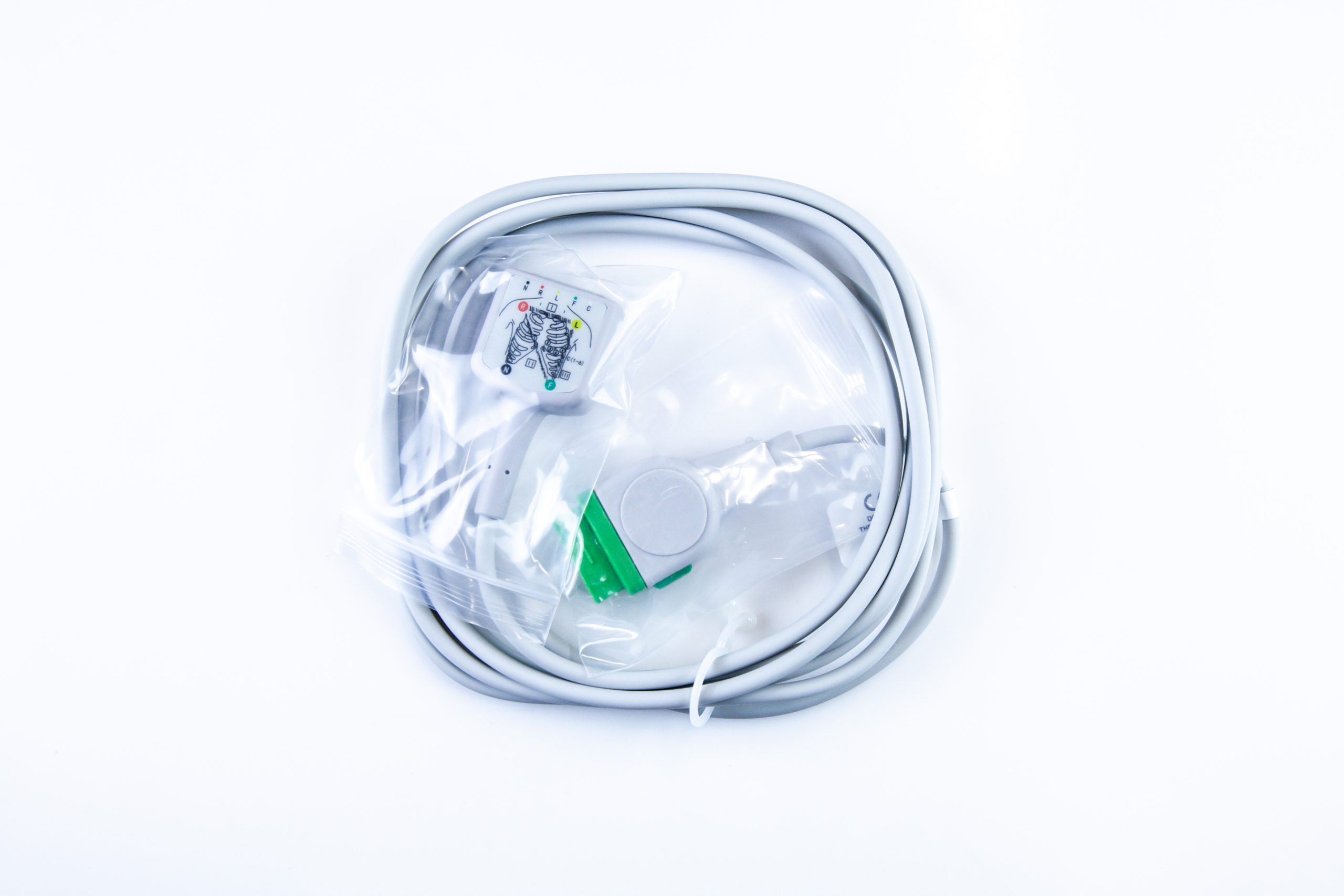 260518-11 GE Kabel EKG Przewód Przedłużający połączeniowy na 3 odprowadzenia Medlinket - obrazek 1