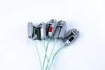 GE Multi-Link 2052133-002 Kabel EKG Połączeniowy 5-odprowadzeniowy Grabber - obrazek 2