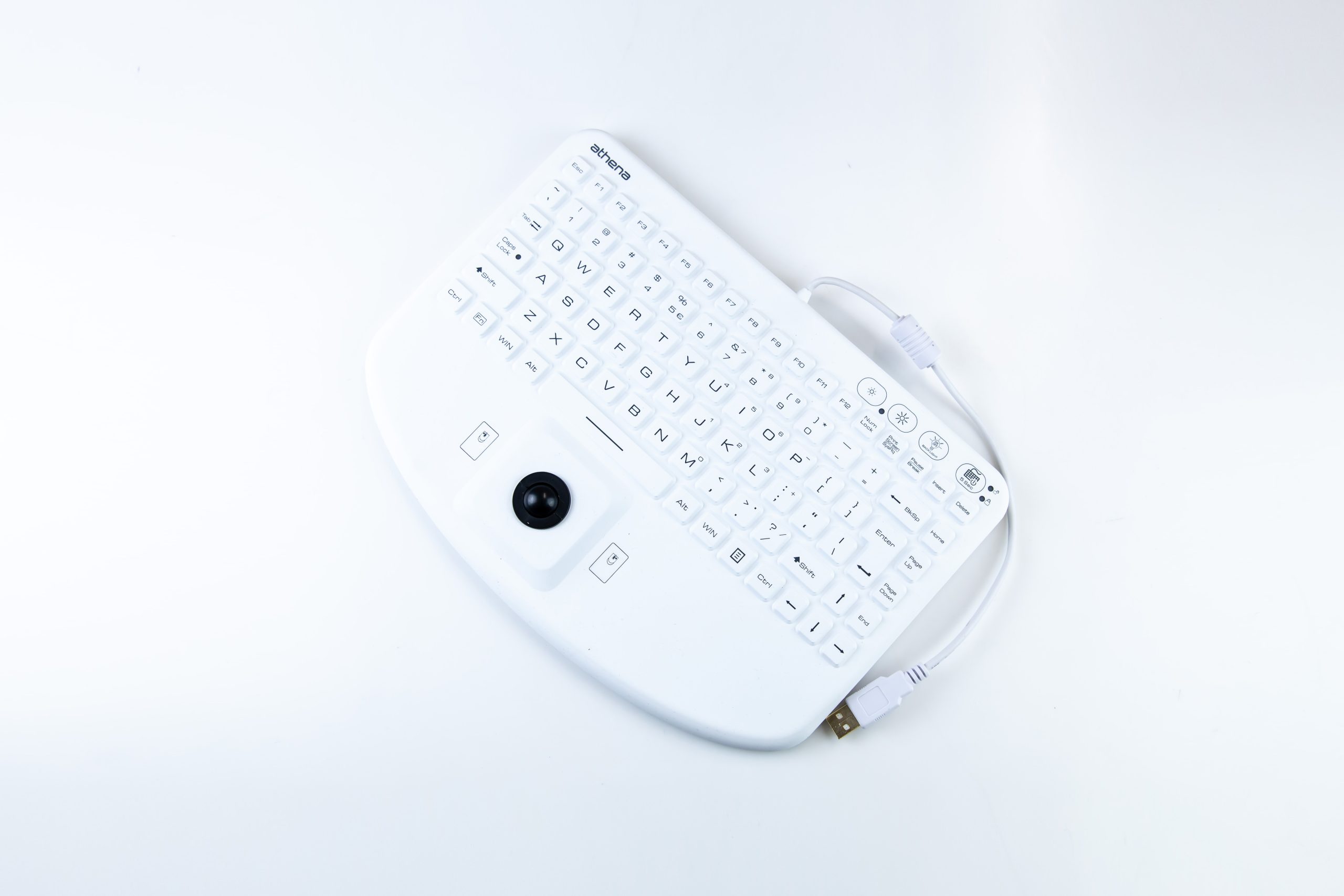260713g-25 copy Klawiatura medyczna Athena AMK102TB / Trackball / Podświetlenie / USB - obrazek 1