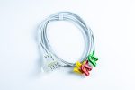 Philips 989803151981 Przewód EKG 3-Lead Grabber IEC 85 cm / IntelliVue Telemetry